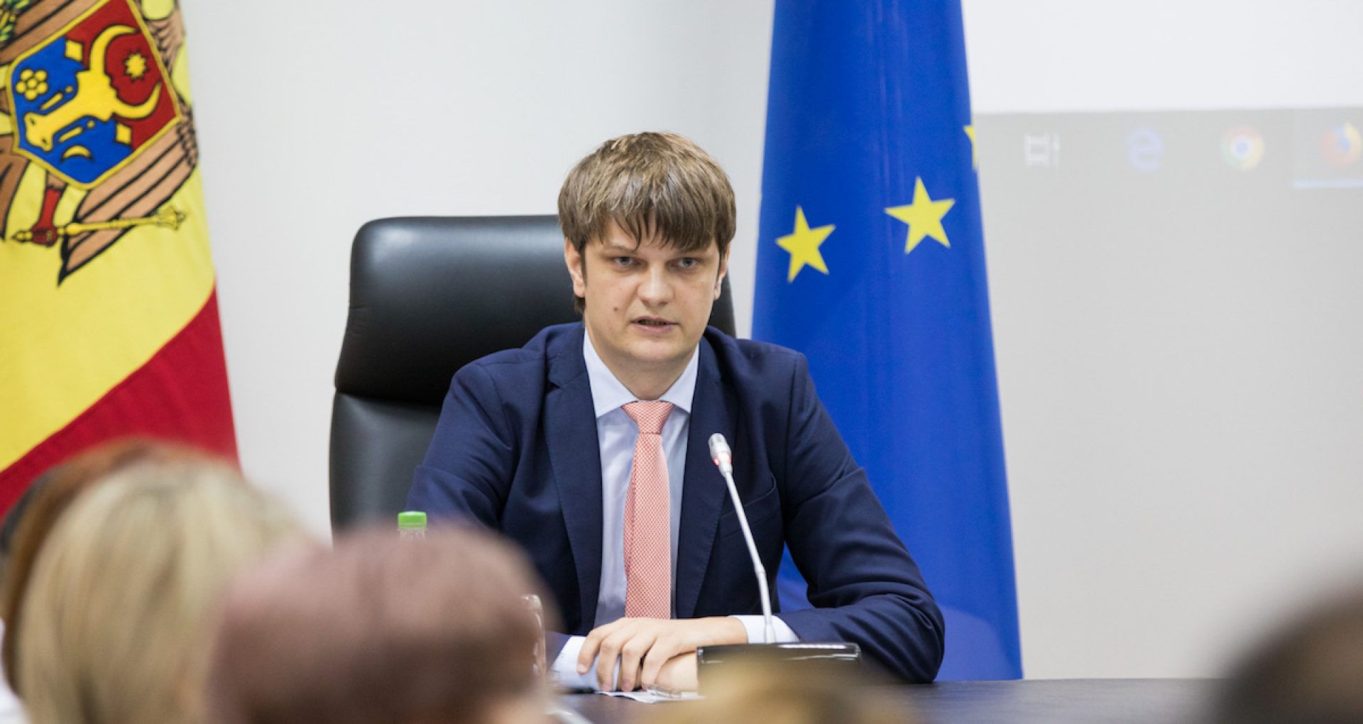 Secretarul general al Președinției, Andrei Spînu, anunță că a degrevat din funcție
