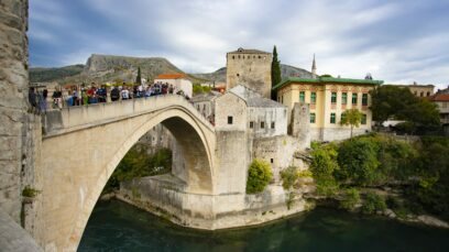 Mostar este un orășel de poveste din Bosnia-Herțegovina