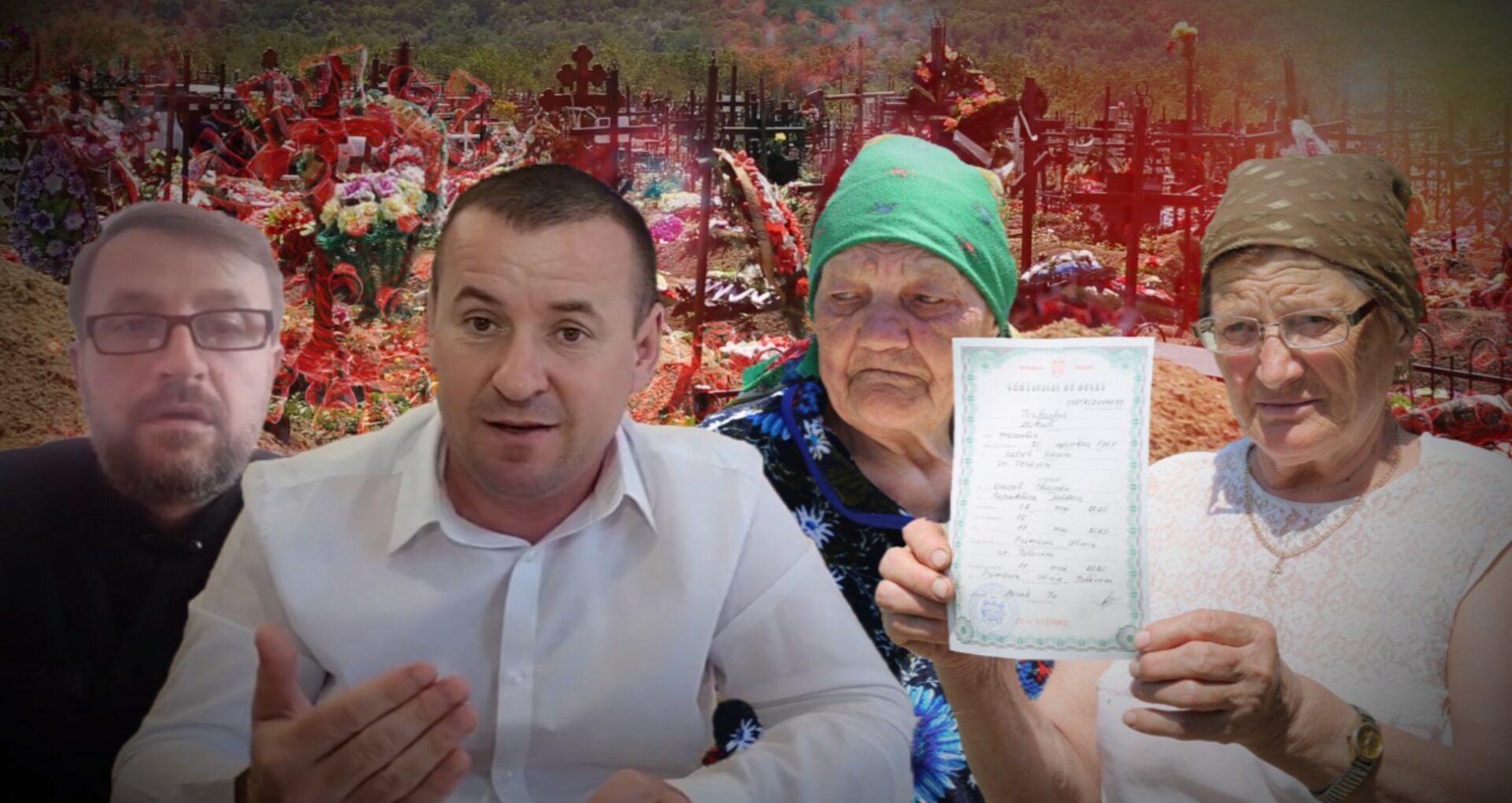 VIDEO/ În căutarea oamenilor care au primit bani pentru ca rudele lor să fie înregistrate ca decedate de COVID-19
