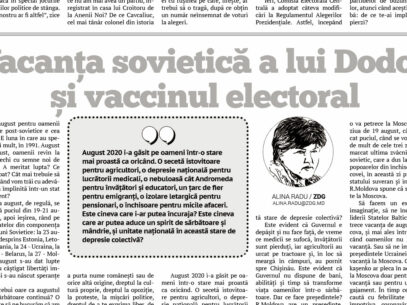 Vacanța sovietică a lui Dodon și vaccinul electoral