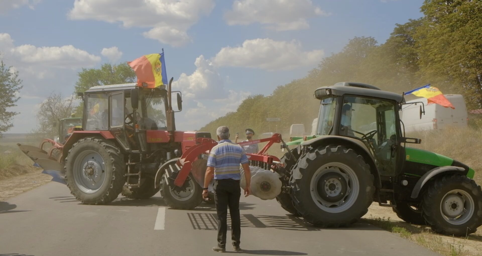 VIDEO/ Protestul agricultorilor: „Am ajuns în prag de faliment”
