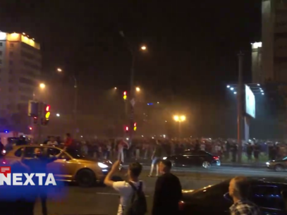 VIDEO/ Incidente la Minsk. Mii de oameni au ieșit pe străzile capitalei Belarusului, dar și în alte orașe ale țării