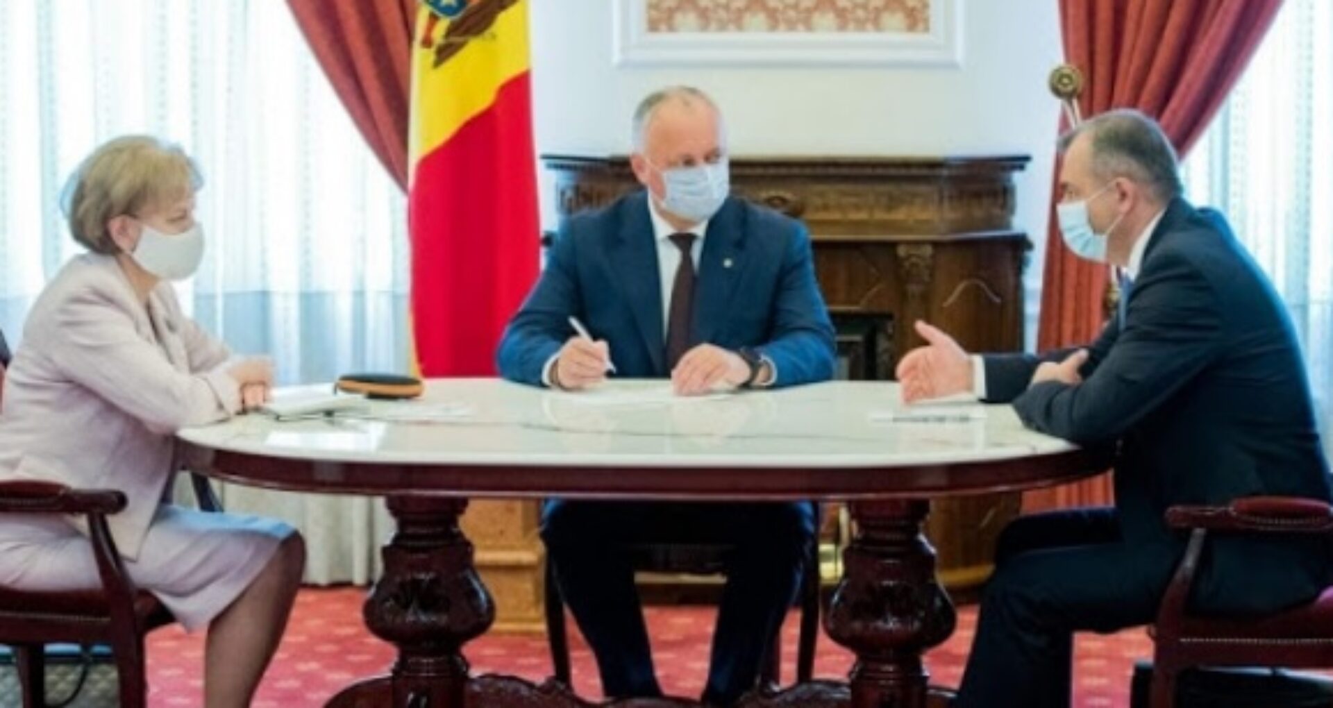 VIDEO/ Declarații după ședința „conducerii de vârf a țării”