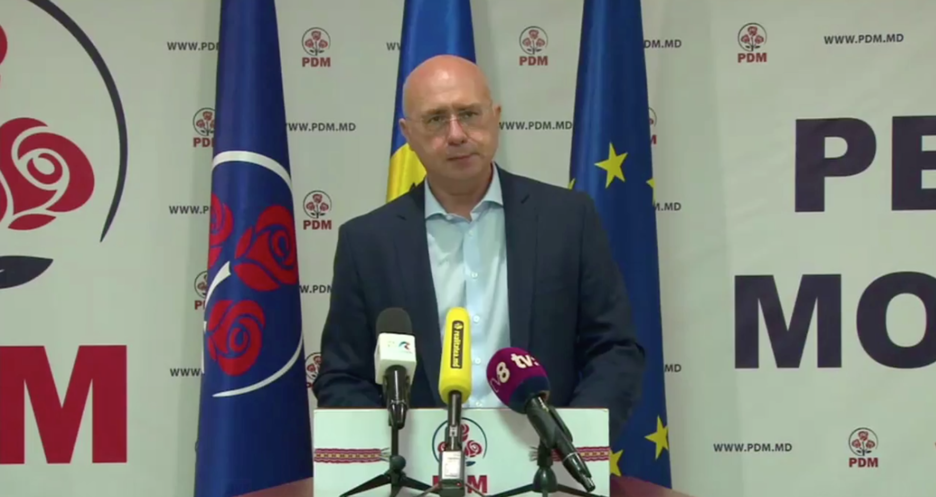 PDM împărtășește ideea organizării alegerilor anticipate. Pavel Filip: „Suntem formațiunea care a avut de suferit cel mai mult în acest Parlament”