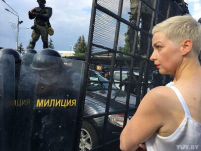 Maria Kolesnikova a fost reținută și se află în izolatorul nr 1 de pe strada Volodarsk din Minsk