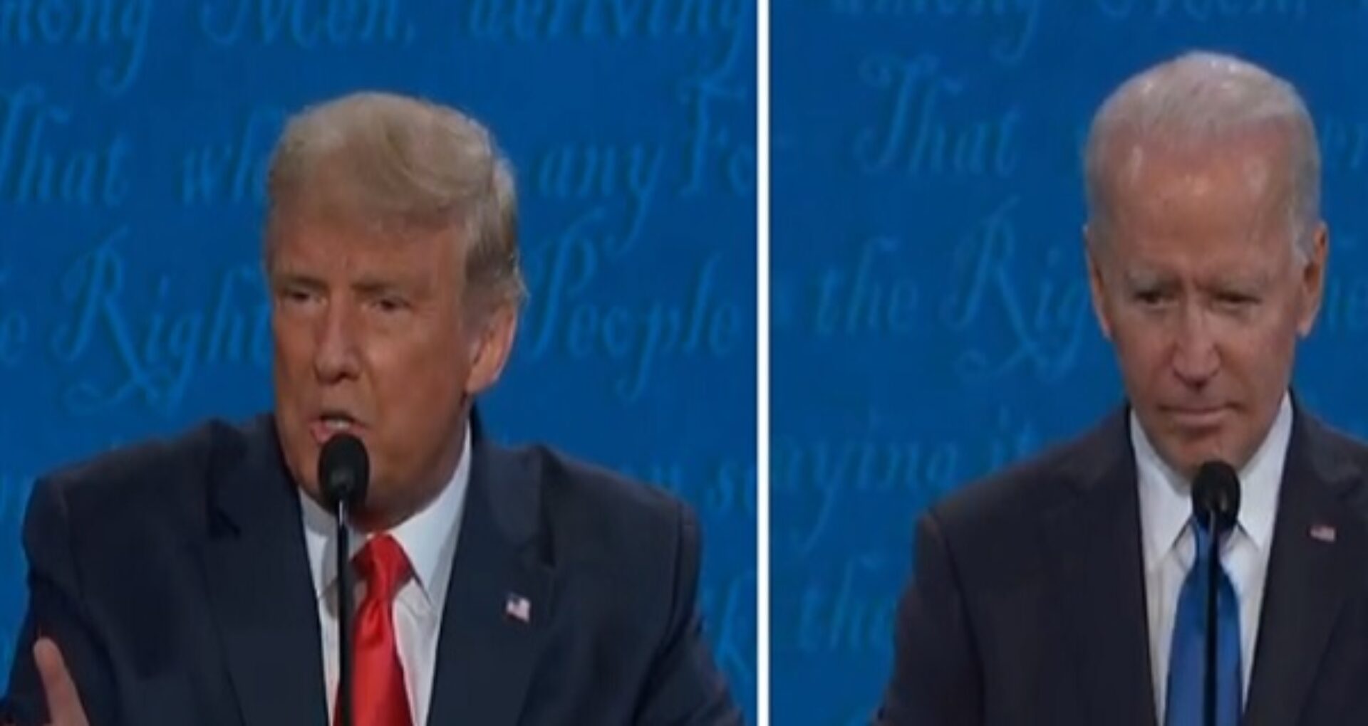 Dezbaterea finală Trump-Biden. „China construiește un drum nou către stațiunea ta de golf. Care e treaba cu asta?”