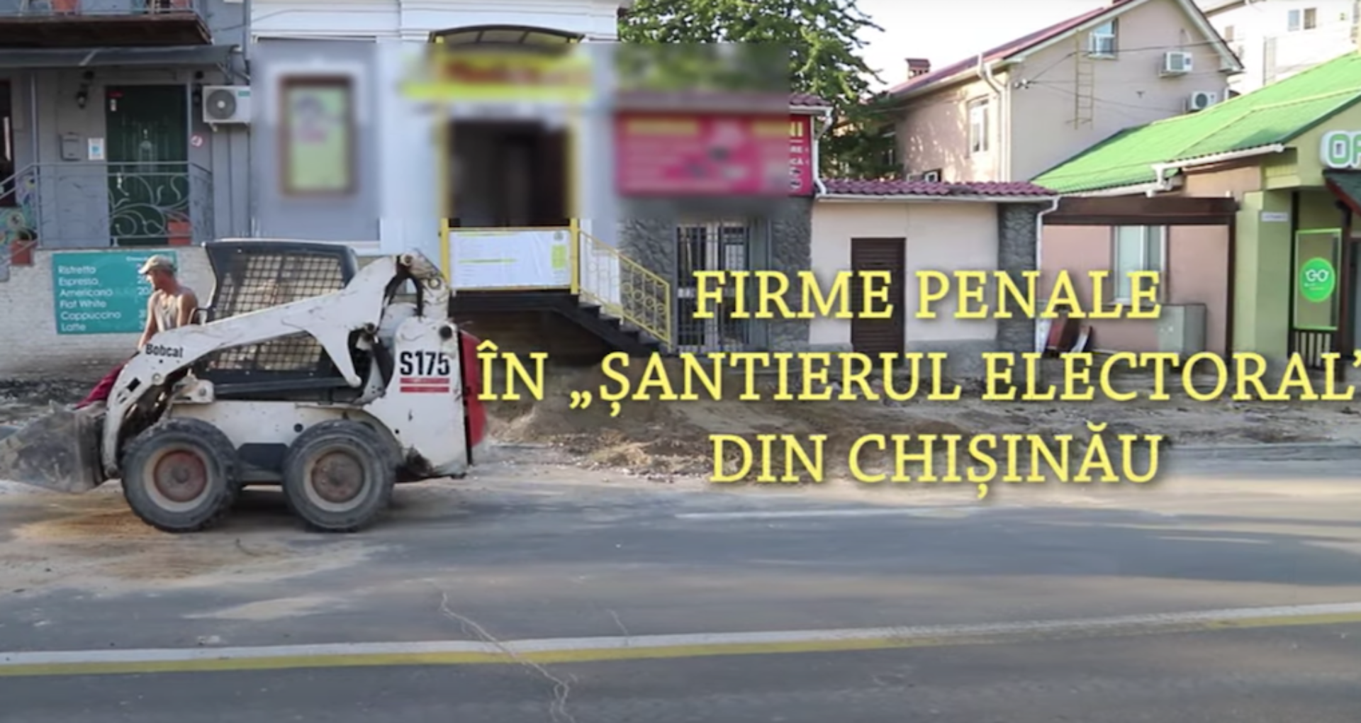 Chișinău, „șantier electoral” cu firme penale și 100 de milioane din bugetul statului