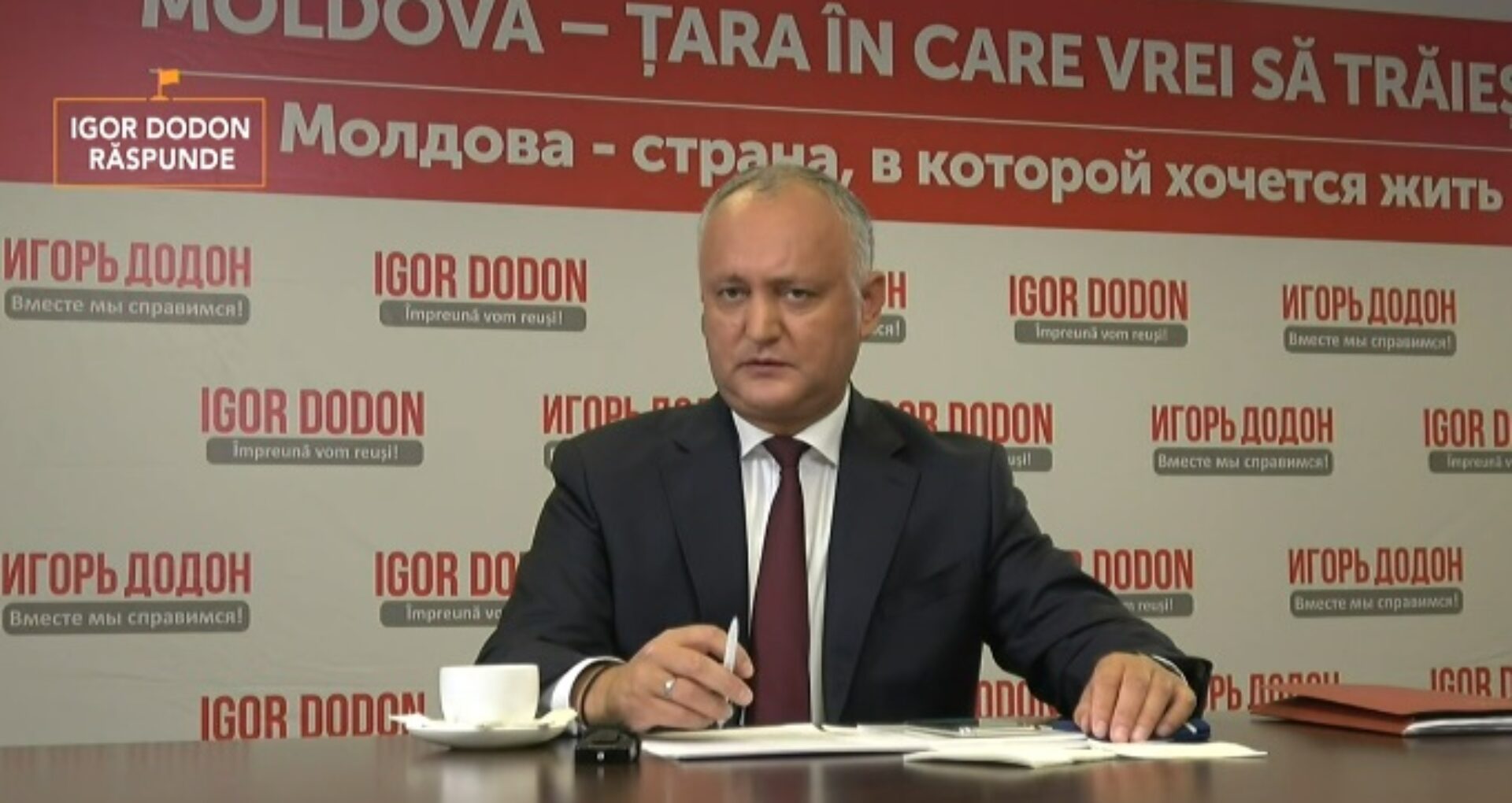 Dodon și-a anunțat principale 5 realizări pe care le-a înregistrat în 4 ani de mandat în calitate de președinte: „Nr. 1 – Vizitele masive în teritoriu”