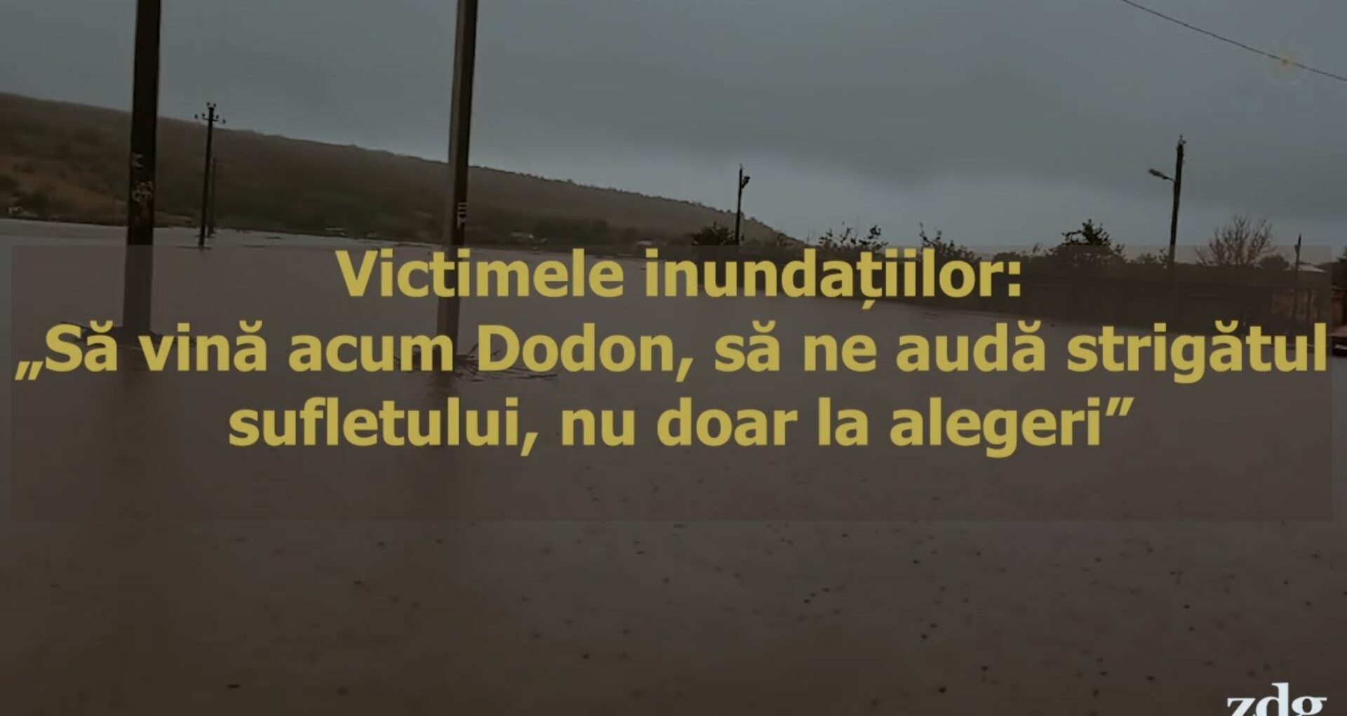 Victimele inundațiilor din Găgăuzia: „Să vină acum Dodon, să ne audă strigătul sufletului, nu doar la alegeri”