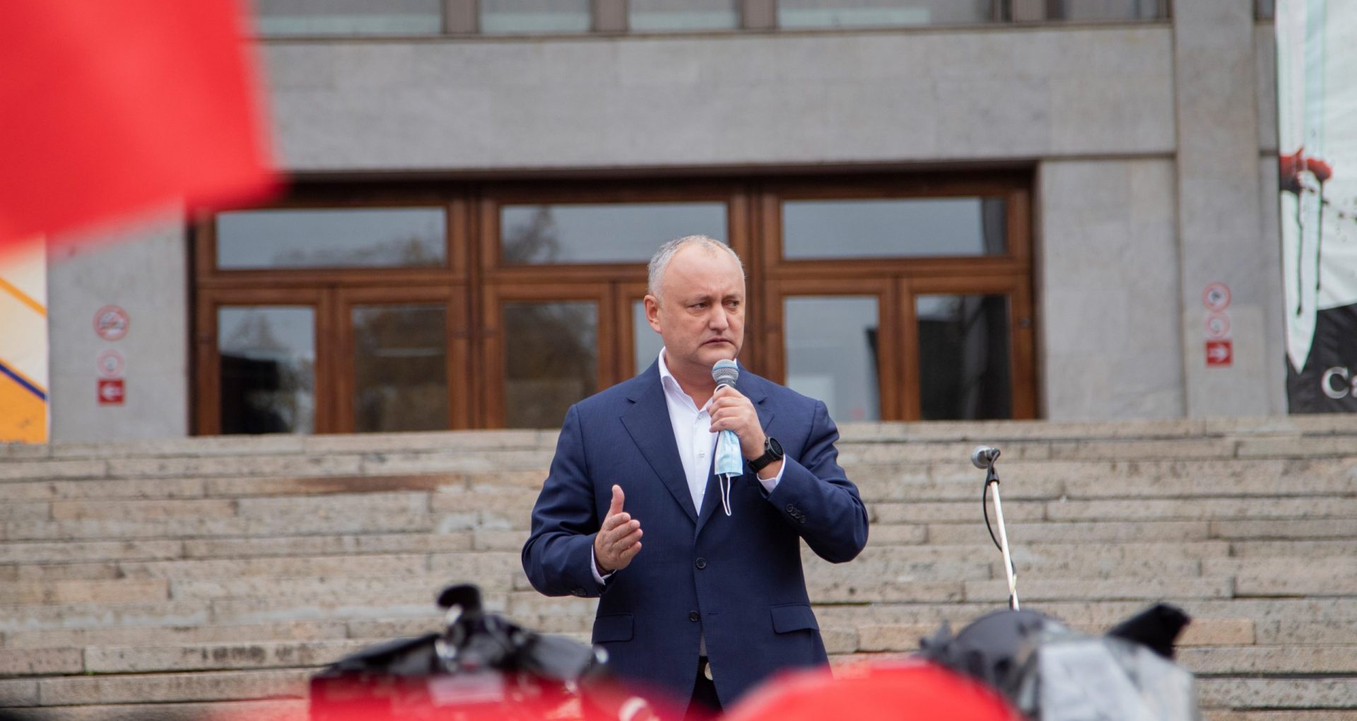 VIDEO/ Igor Dodon: „Oponenții noștri s-au obrăznicit cu totul. Până nu vor primi înapoi peste bot, nu vor înțelege”