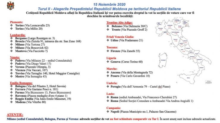 In alcuni paesi, nel contesto dell’epidemia COVID-19, i cittadini della Repubblica di Moldova devono essere in possesso di un certificato che consenta loro di recarsi alle urne – Ziarul de Garda