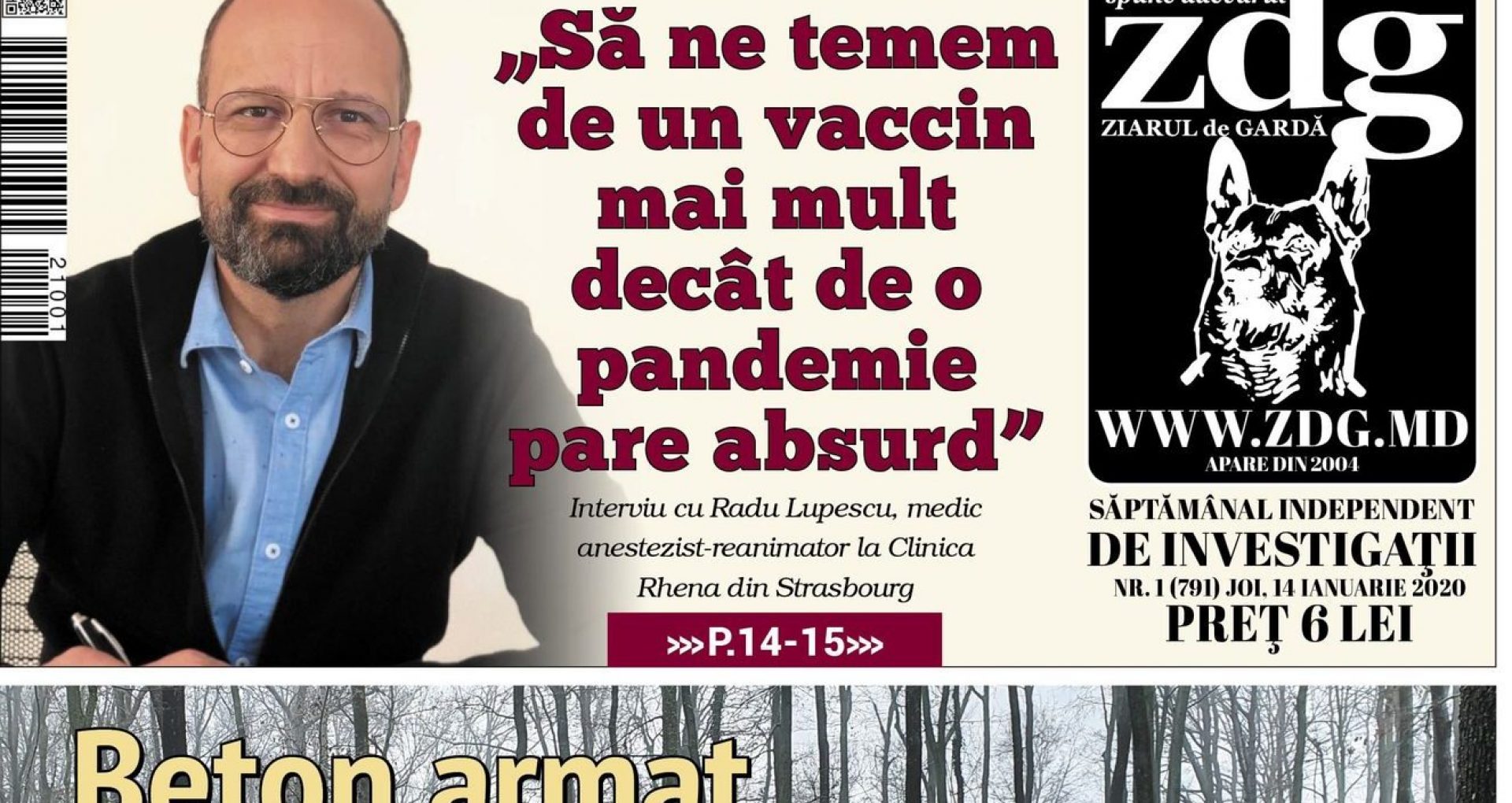 Citiți joi în ZdG