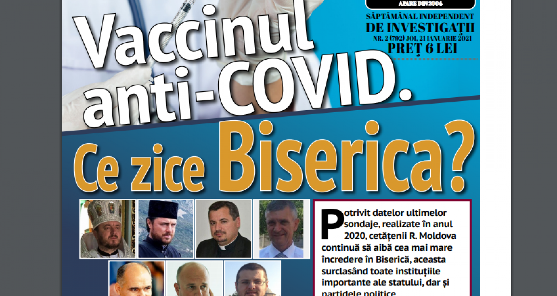 Citiți joi în ZdG