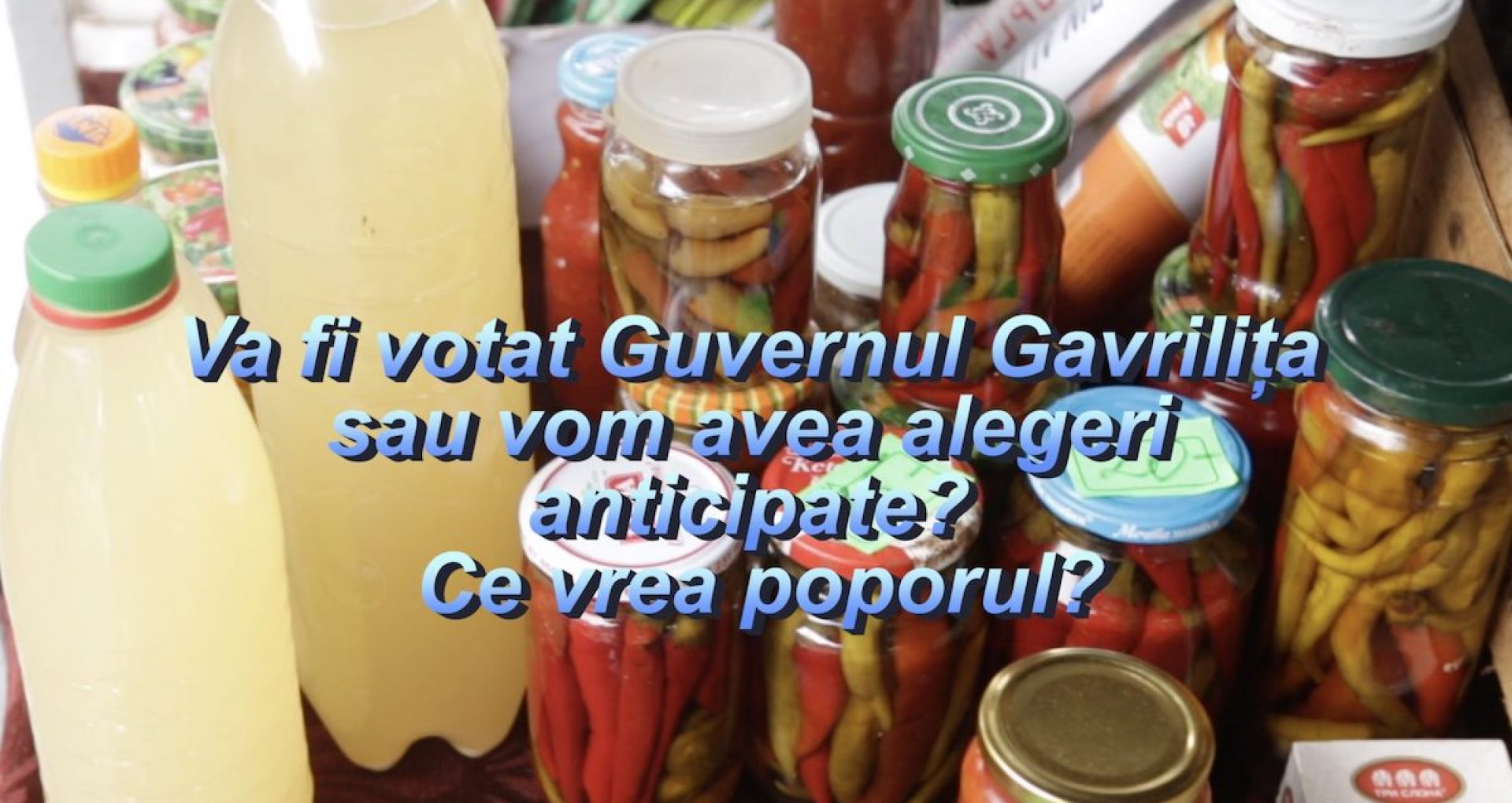 Va fi votat Guvernul Gavrilița sau vom avea alegeri anticipate? Ce vrea poporul?