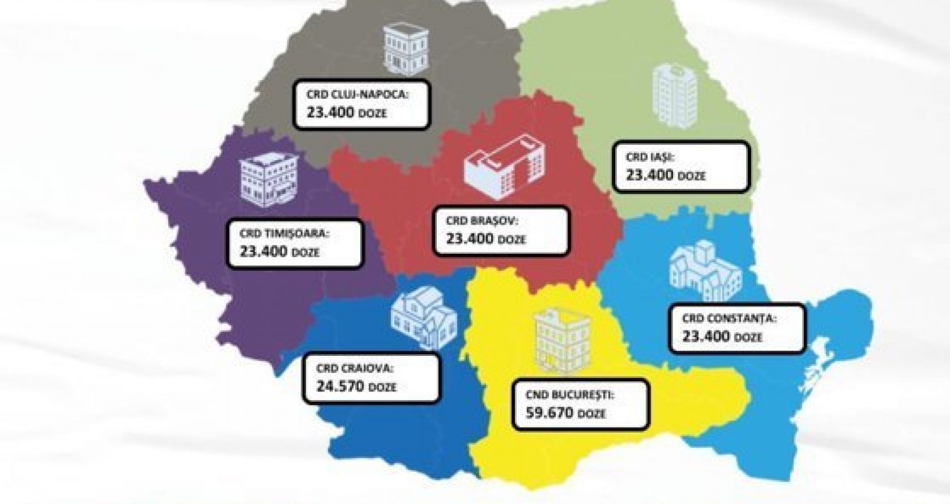 O nouă tranșă de vaccin Pfizer BioNTech, a zecea, sosește luni în România