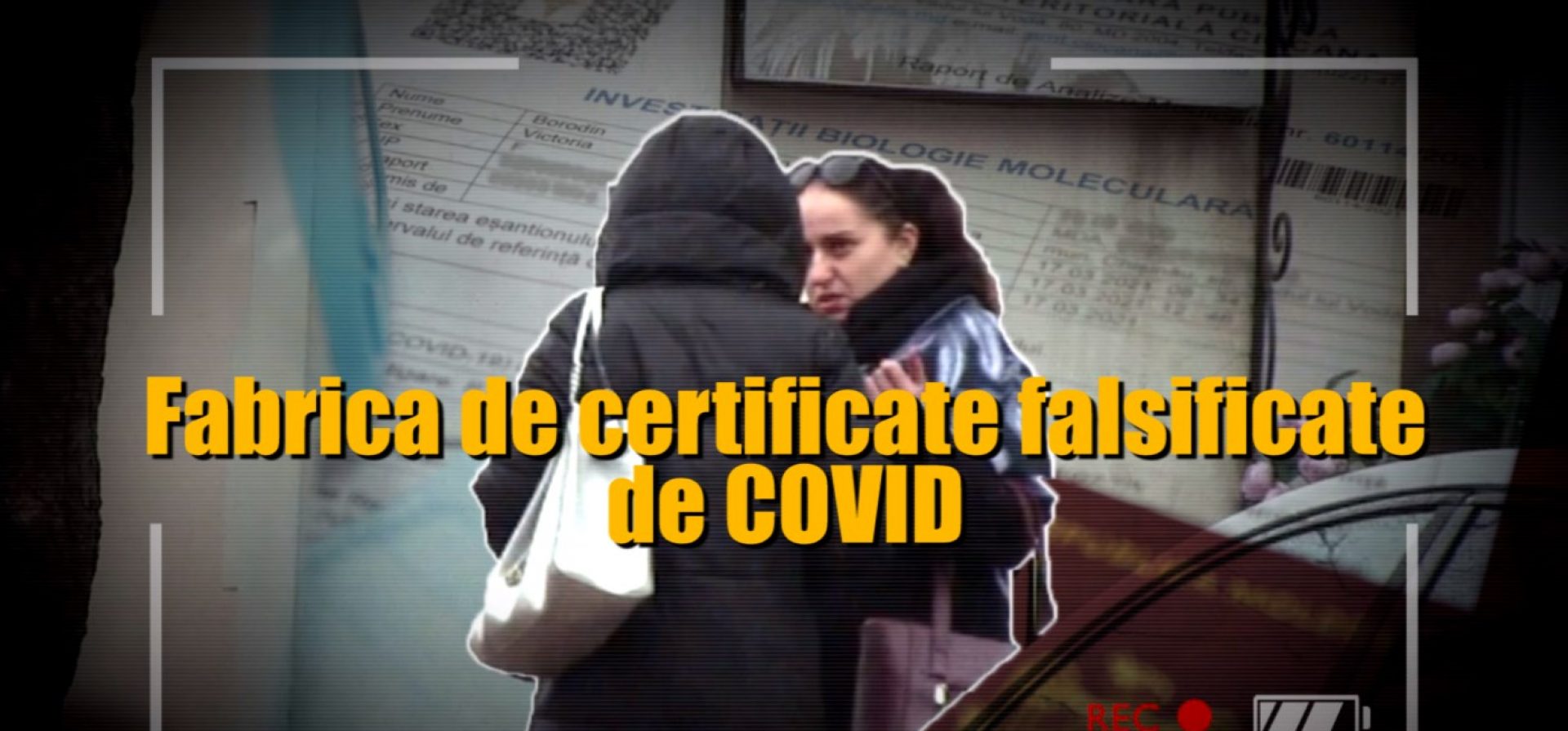 VIDEO/ Fabrica de certificate falsificate de COVID: „Dacă îți trebuie, fac și pozitiv, și negativ, și plus, și minus”