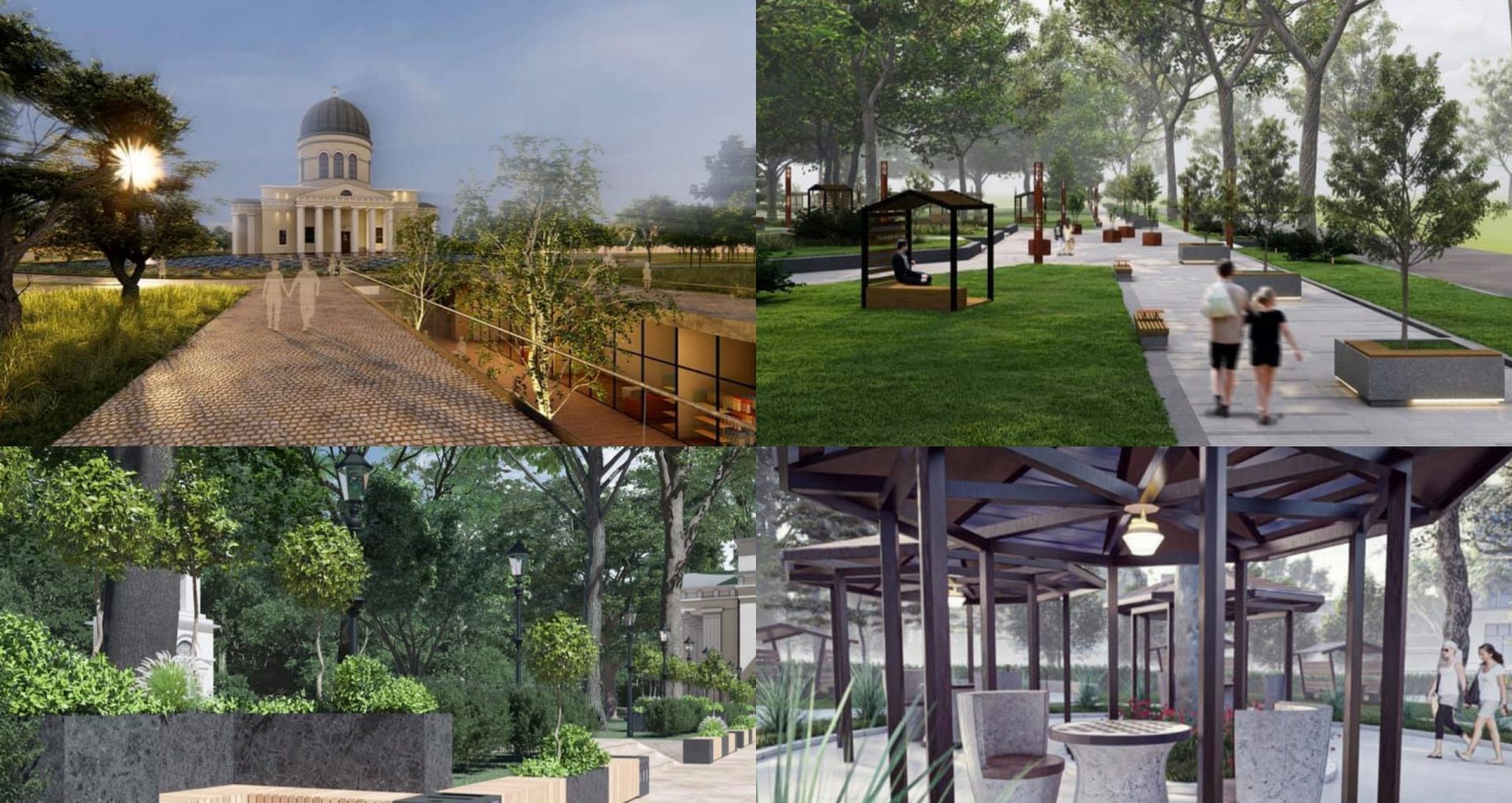 Concurs de proiecte pentru cele două parcuri din centrul capitalei: Grădina Publică și Parcul Catedralei