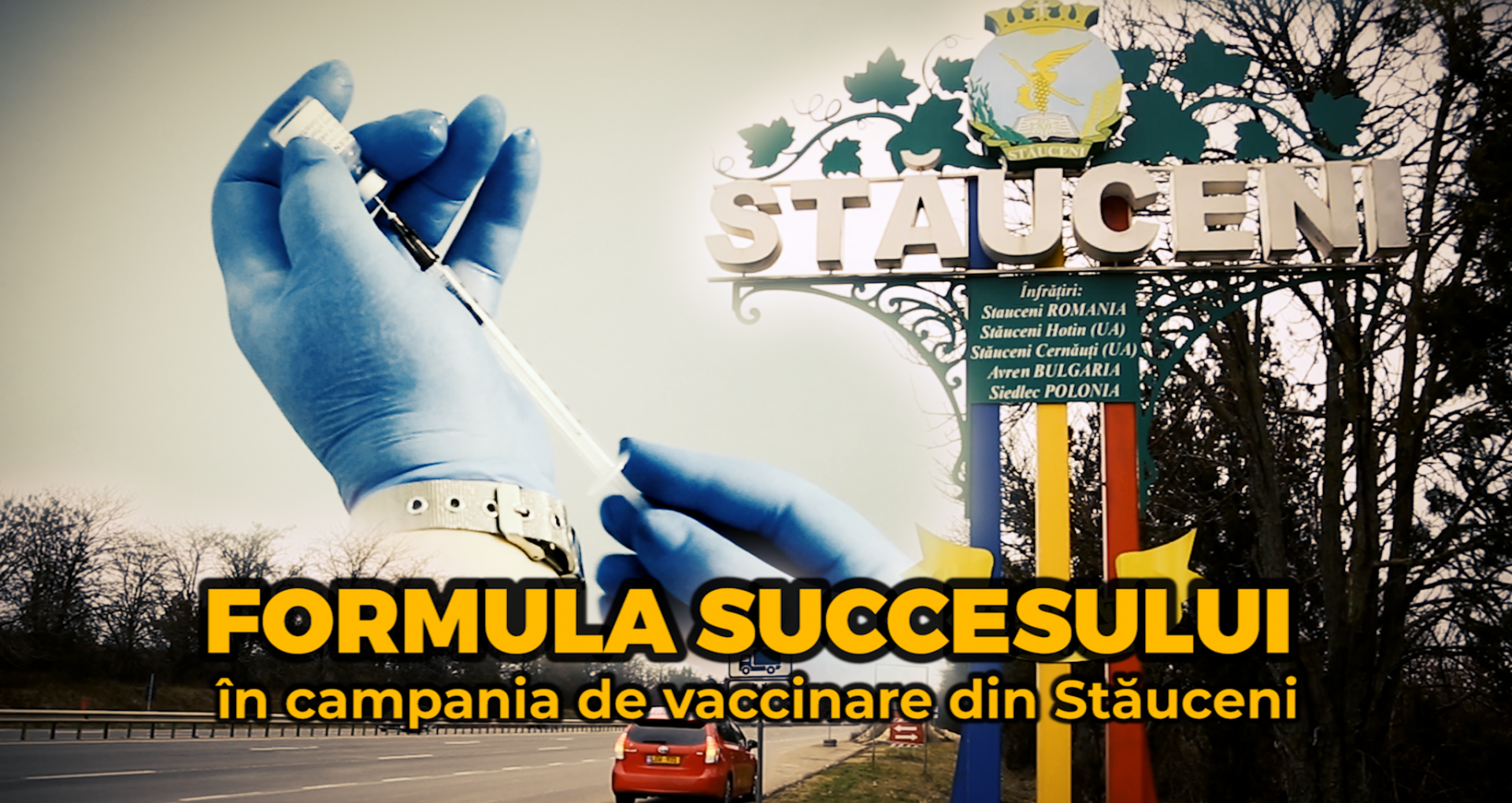 La Stăuceni, ca în Uniunea Europeană: Formula succesului în campania de vaccinare din localitatea unde 70% dintre locuitori au fost imunizați împotriva COVID-19