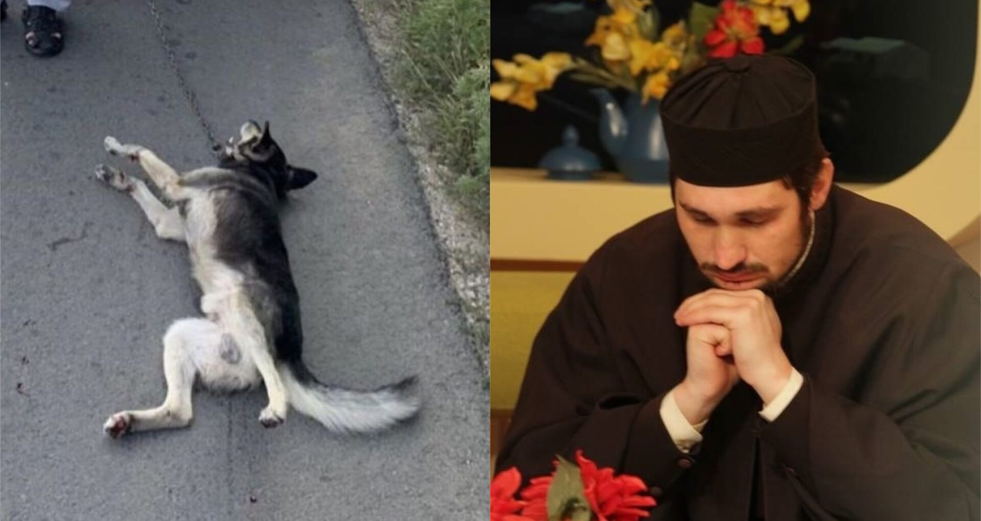 DOC/ Diaconul Ghenadie Valuța, care anterior a legat un câine de automobil, a fost exclus de Mitropolie din clerul Bisericii Ortodoxe din Moldova: preotul este acuzat de violență asupra membrilor familiei