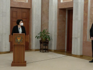 VIDEO/ Noul viceprim-ministru pentru Reintegrare, Oleg Serebrian, a depus jurământul de învestire în funcție