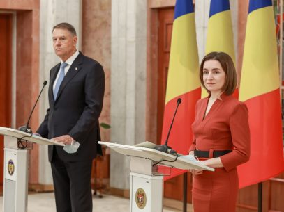Președintele României Klaus Iohannis: „Ne vom implica să ajutăm R. Moldova pentru ca într-un termen rezonabil să fim împreună în UE”