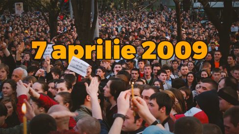 VIDEO/ Când își vor face loc în manualele școlare protestele din 7 aprilie 2009? Profesori de istorie estimează că am putea vorbi obiectiv despre „Revoluția Twitter” abia peste 50 de ani 