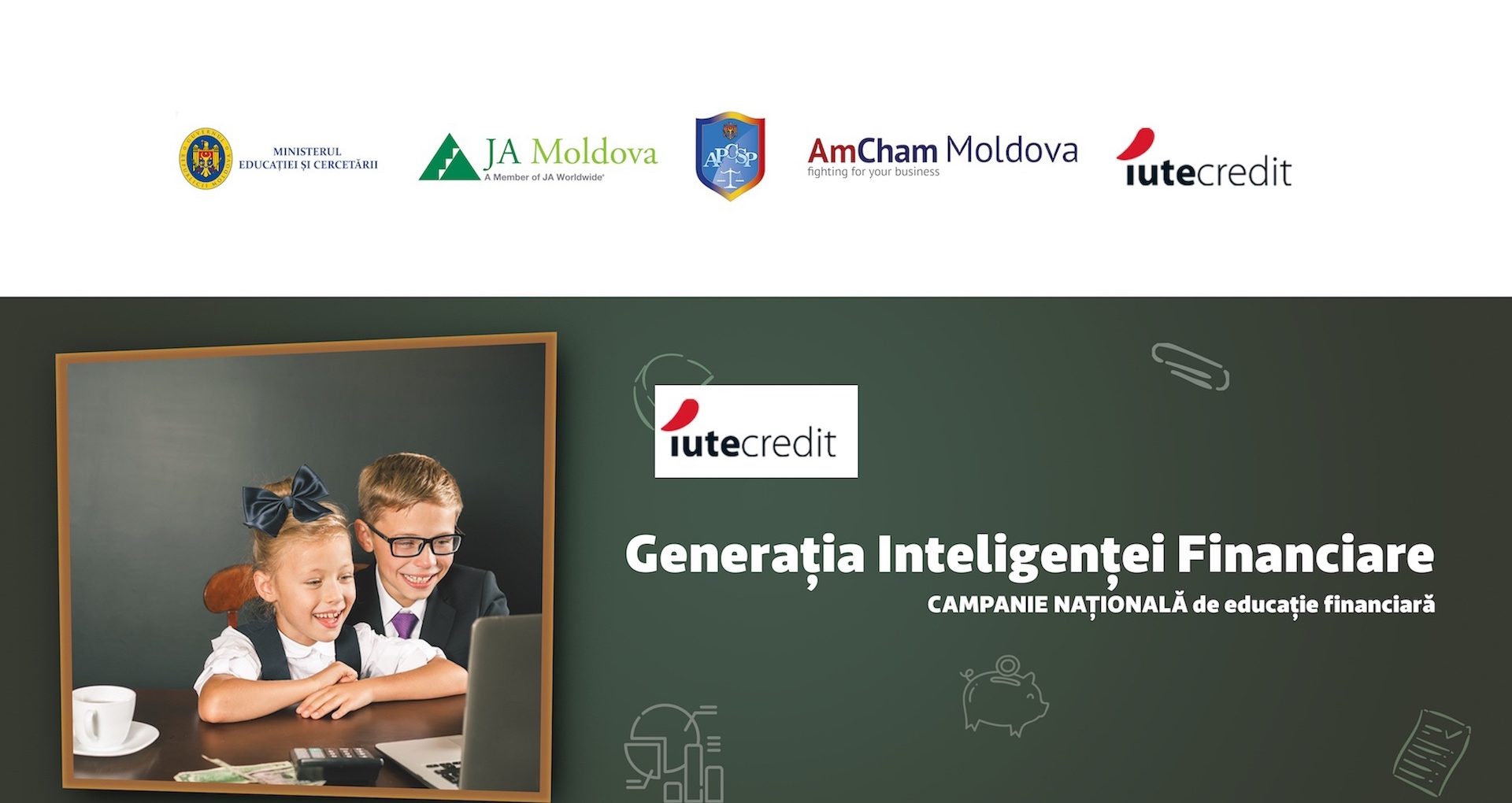 Un nou curs de educație financiară va fi digitalizat în cadrul campaniei naționale „Generația Inteligenței Financiare”