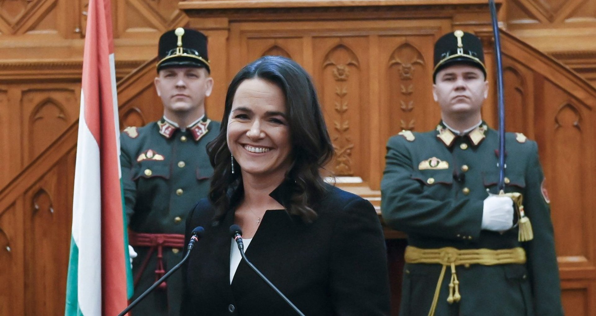 Katalin Novak, învestită preşedintă a Ungariei. Ea a condamnat ofensiva Rusiei în Ucraina