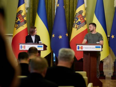 Președinta Maia Sandu, după întrevederea cu Volodimir Zelensky: „Mi-am exprimat admirația pentru curajul cu care ucrainenii își apără patria de agresiunea rusă și i-am asigurat că R. Moldova este alături de Ucraina”