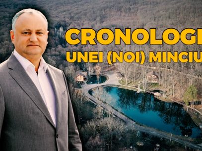 VIDEO/ Cronologia unei (noi) minciuni: sau cum familia Dodon și-a oficializat relația cu o bază de odihnă „de milioane” din Sadova, despre care anterior anunța că aparține „unui investitor din Rusia”