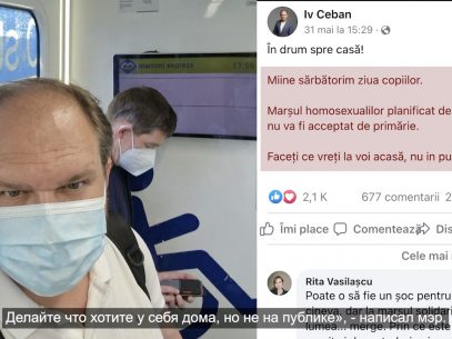 VIDEO/ La întoarcerea din Europa, primarul de Chișinău răspândește falsuri și discurs de ură în raport cu comunitatea LGBT