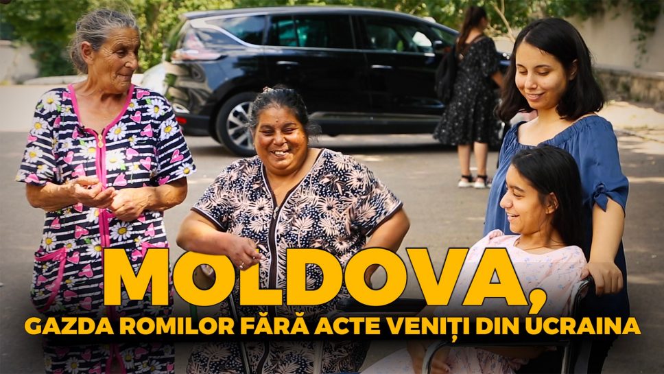 VIDEO/ Moldova, gazda romilor fără acte veniți din Ucraina. Aici le sunt perfectate documente moldovenești, dar în alte state nu pot merge
