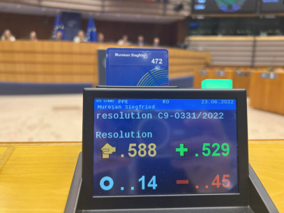 Eurodeputații au votat rezoluția prin care cer Consiliului European să acorde statutul de candidată pentru aderarea R. Moldova la Uniunea Europeană