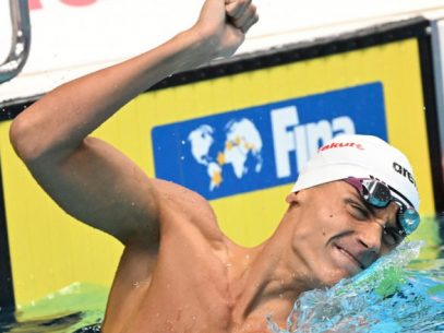 Înotătorul român David Popovici, campion mondial și la proba de 100 metri liber. Are două medalii de aur la Campionatele Mondiale de natație de la Budapesta
