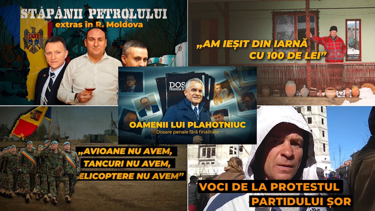 Cele mai vizionate materiale video publicate de Ziarul de Gardă în 2023
