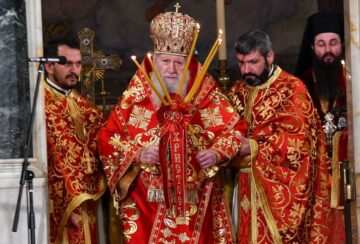 Patriarhul Neofit al Bulgariei Foto: Georgi Paleykov/NurPhoto / Shutterstock Editorial / Profimedia