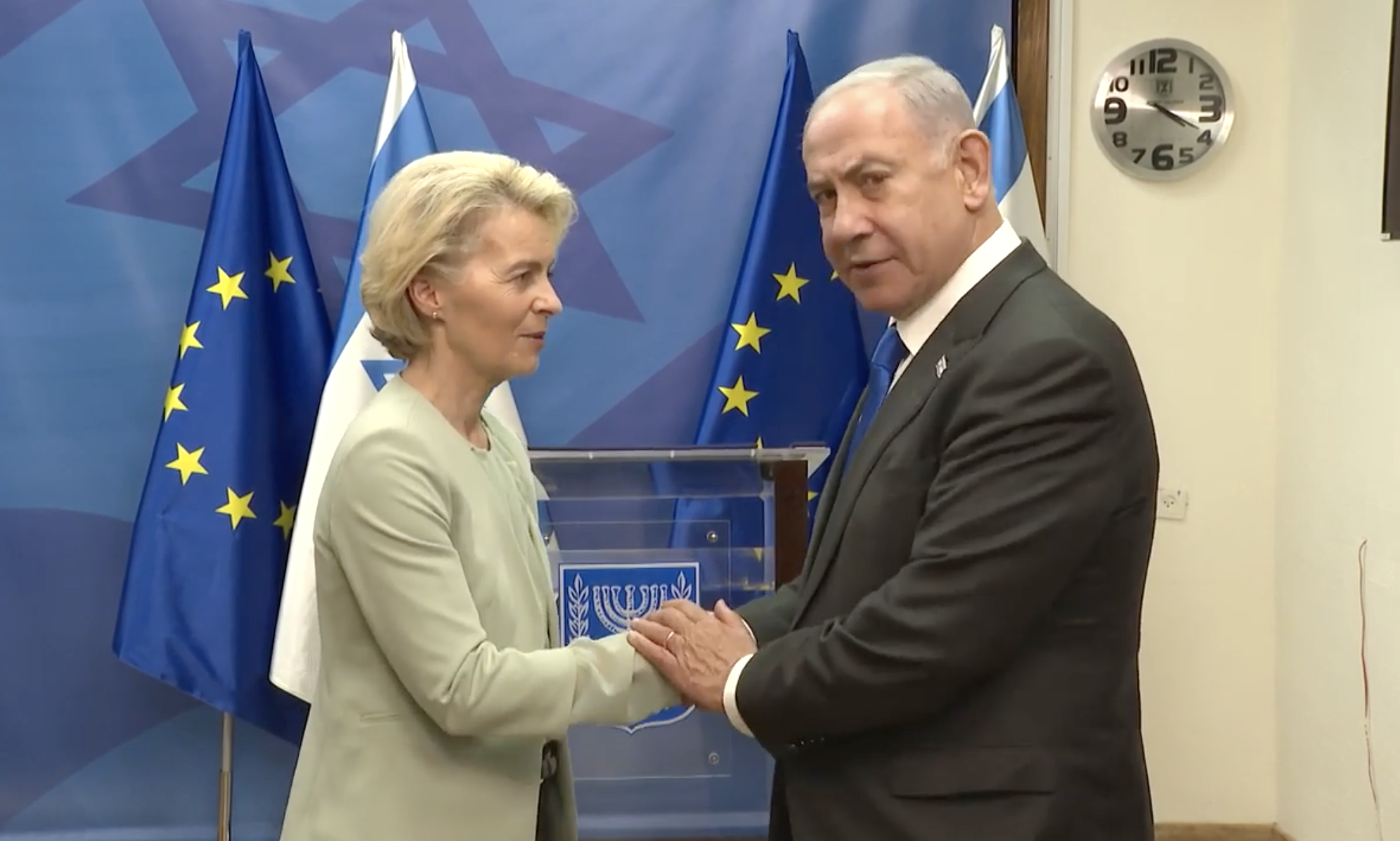 Von der Leyen convorbire cu Netanyahu: Israelul are dreptul să se Von der Leyen convorbire cu Netanyahu: Israelul are dreptul să se