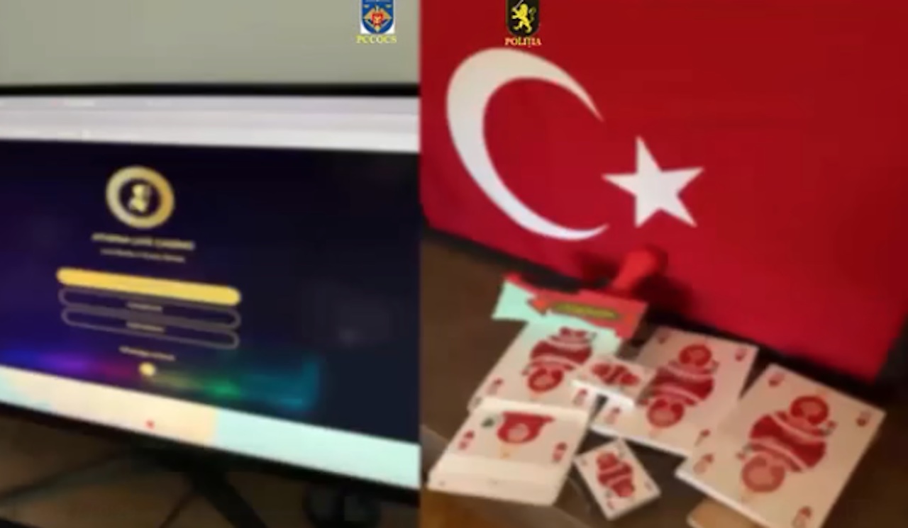 VIDEO/ Trei bărbați au fost reținuți și sunt cercetați penal pentru organizarea unei rețele de cazinouri online cu un venit de 25 de milioane de lei