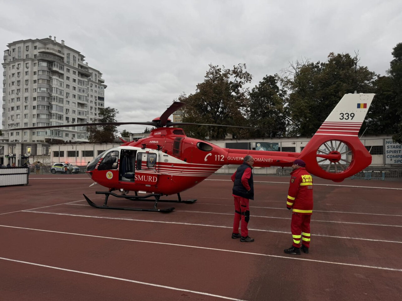 Intervenție SMURD în capitală. Un minor a fost transportat din Iași pentru o intervenție chirurgicală