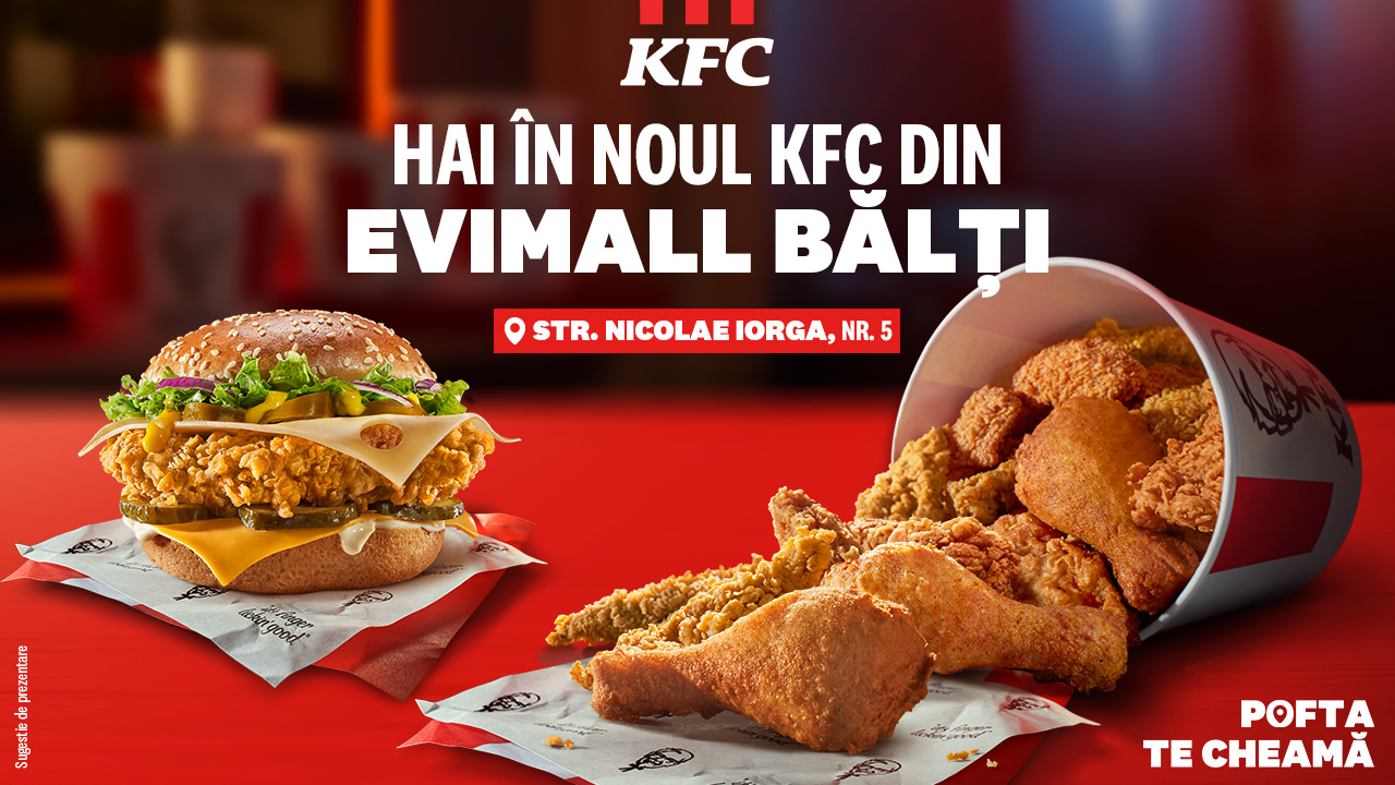 Sphera Franchise Group extinde prezența KFC în Republica Moldova prin deschiderea primului restaurant în Bălți