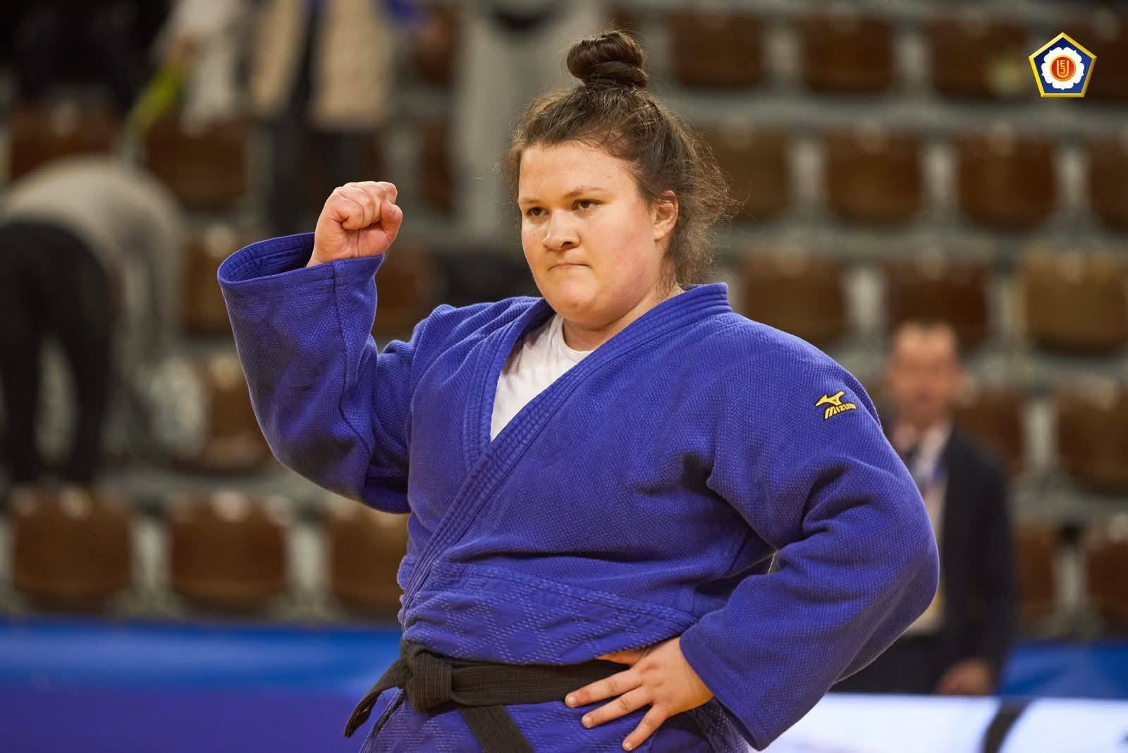 Judocana Oxana Diacenco a luat aurul la Cupa Europeană de Seniori