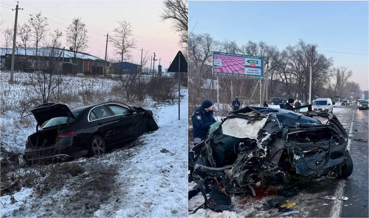Șoferul unui Mercedes implicat în accidentul din raionul Cimișlia, soldat cu două decese, a fost trimis în instanță