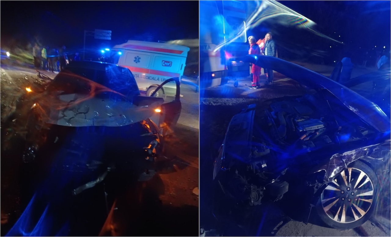 Accident rutier în raionul Criuleni: Salvatorii au descarcerat un bărbat, rămas blocat între fiarele unui automobil