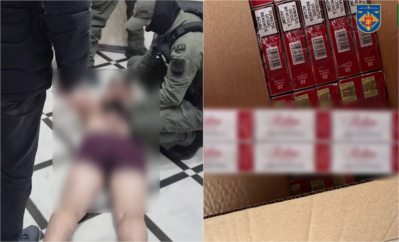 Operațiune comună pe ambele maluri ale Prutului: A fost destructurată o rețea de contrabandă cu țigări. Patru persoane au fost reținute