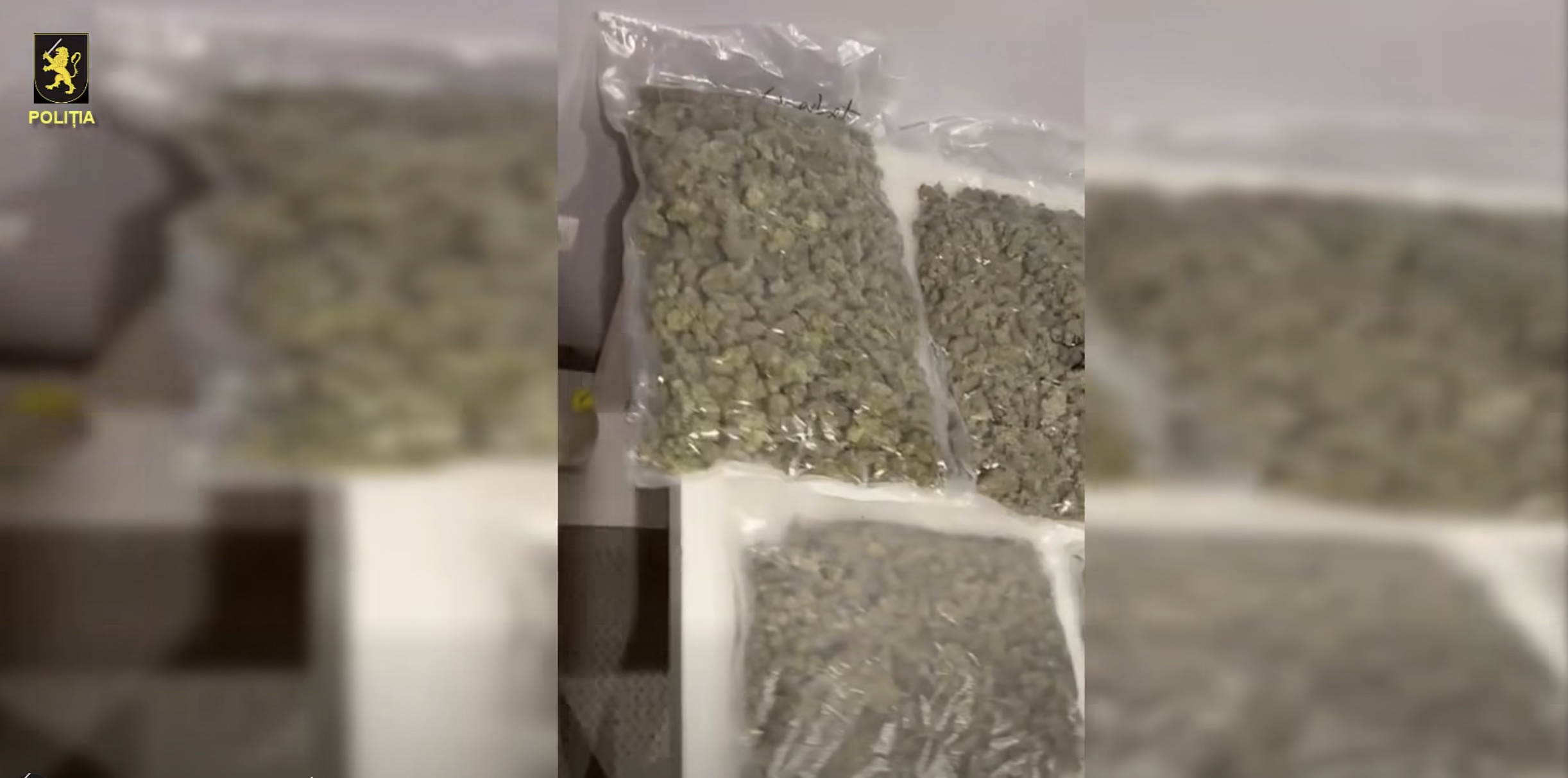 Un grup infracțional organizat a fost destructurat. Droguri de peste 10 milioane de lei, ridicate de Poliție