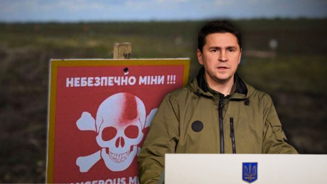 Consilierul lui Zelenski, Mihail Podoleak, a confirmat prezența minelor lângă regiunea transnistreană