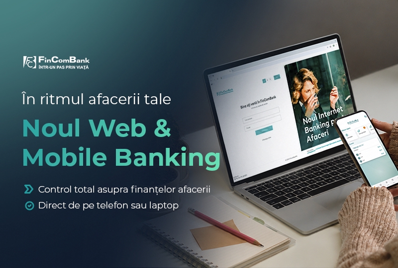 FinComBank lansează noua soluție pentru afaceri – FinComPay Business
