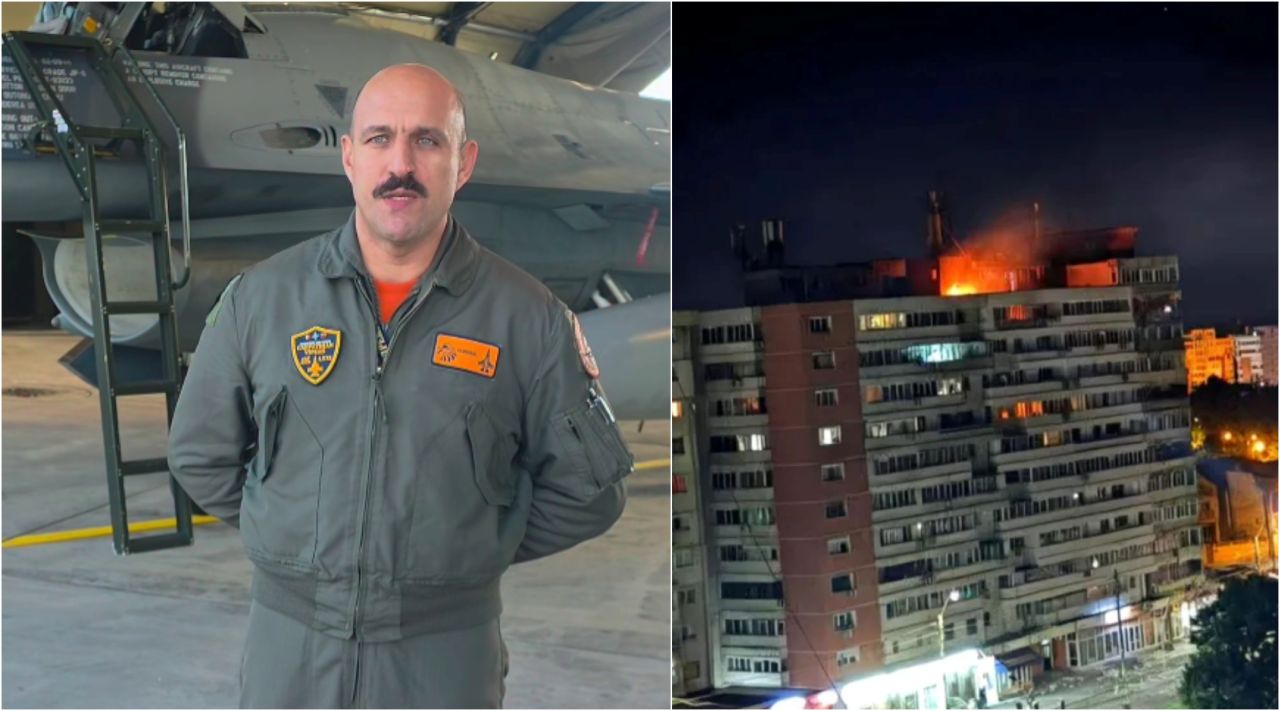 Un pilot român care a doborât o dronă în Estonia a explicat de ce o intervenție similară nu a fost posibilă la Galați, unde o dronă rusească a lovit un bloc de locuințe