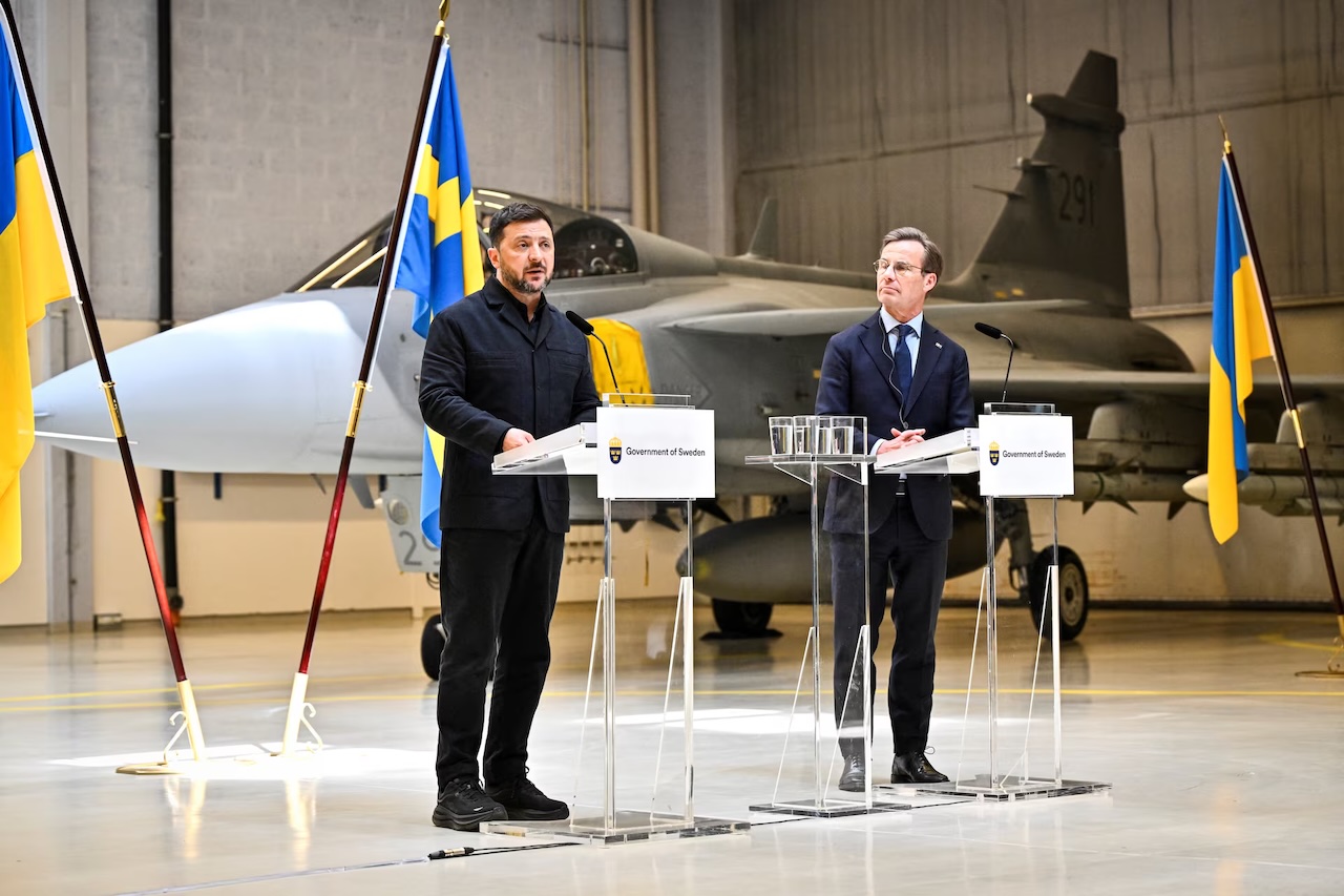 LIVE TEXT/ Ucraina va achiziționa 20 de avioane Gripen noi, iar Suedia îi va dona 16 avioane mai vechi. Război în Ucraina, ziua 1555