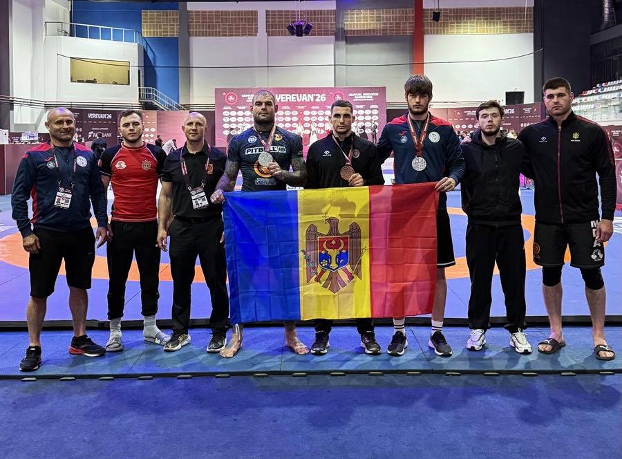 Medalii pentru sportivii moldoveni la Campionatul European de Grappling, Pankration și MMA Amator: „Rezultate remarcabile”